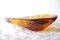 No.1491 Amber Glass Bowl by Frantisek Zemek for Moser, 1970s 15