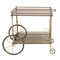 Vintage Hotel Danieli Venice Serving Cart by Aldo Tura, 1950s 3