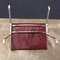 Red Leather PK22 Lounge Chair by Poul Kjaerholm for E. Kold Christensen, 1956 3