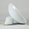 Ellipse Table Lamp in White, Moire Collection, Hand-Blown Glass by Atelier George 3