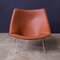 Brown Leather F157 Easy Chair by Pierre Paulin, 1960s 5