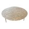 Jean Cast Butterfly Indoor or Outdoor Coffee Table in White Bronze by Fred & Juul, Image 7