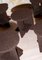 Tavolino Cruz Del in sughero scuro di Matteo Fogale, Immagine 3