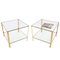 Square Side Tables by Jacques Quinet, 1960s, Set of 2, Image 1