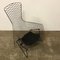 Chaise Oiseau Vintage Noire dans le style de Harry Bertoia pour Knoll, 1952 15