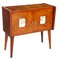 Credenza Art Déco in noce e olmo di Gio Ponti per Meroni & Fossati, anni '30, Immagine 2