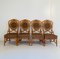 Rattan Dining Chairs, 1960s, Set of 4, Image 9