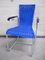 D25 Blue Dining Chair by Stephan Wewerka for Tecta, 1979