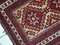 Handgefertigter Vintage Afghan Teppich, 1940er 9