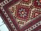 Vintage Handmade Afghan Rug, 1940s 10