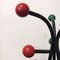 French Standing Coat & Hat Stand with Colored Balls, 1960s 4