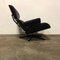 Black Leather Lounge Chair by Charles & Ray Eames, 1950s 20