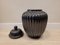 20th Century Black Ceramic Vases, Italy, Set of 2 13