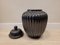 20th Century Black Ceramic Vases, Italy, Set of 2, Image 13
