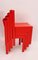 Mid-Century Red Dining Room Chairs from E. & A. Pollak, Set of 4, Image 3