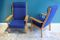 Fauteuils Vintage GE 181 A par Hans Wegner pour Getama, Set de 2 6