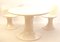 White Dining Room Set by HT-Collection, 1970s, Set of 7, Image 2