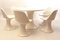 White Dining Room Set by HT-Collection, 1970s, Set of 7 1