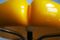 Lampada da tavolo Quadrifoglio color giallo canarino di Gae Aulenti per Guzzini, anni '70, Immagine 5