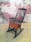 Swedish Grandessa Bohem 2402 Rocking Chair by Lena Larsson for Nesto, 1958, Image 2