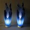 Blue Athéna Table Lamps by Georgia Jacob, 1970, Set of 2 13