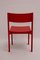 Mid-Century Red Dining Room Chairs from E. & A. Pollak, Set of 4 5