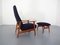 Teak Lounge Chair & Ottoman by Rolf Rastad & Adolf Relling for Arnestad Bruk, 1950s 1