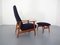 Teak Lounge Chair & Ottoman by Rolf Rastad & Adolf Relling for Arnestad Bruk, 1950s, Image 1