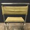 Yellow Faux Leather 102 Diagonal Chair from Gispen, 1927 5