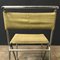 Yellow Faux Leather 102 Diagonal Chair from Gispen, 1927, Image 5