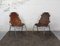 Lounge Chairs in Cow Leather by Charlotte Perriand for Les Arcs, Set of 2, Image 8