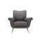 Fauteuil Mid-Century en Tissu Serpentino par Gigi Radice 1