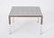 Vintage German Steel and Aluminum Coffee Table, 1960s 7