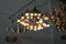 Large Vintage Cubic 37 Light Chandelier by Gaetano Sciolari for Sciolari, Image 13