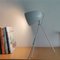 Lámpara de mesa con trípode alemana moderna en blanco brillante de Casalux, década de 2000, Imagen 6