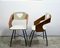 Geschwungene laminierte Stühle aus Schichtholz von Carlo Ratti für Industria Compensati Curvati, 1950er, 2er Set 2
