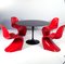 1. Serie Panton Chairs von Herman Miller Collection Vitra, 1960er, 4 . Set 3