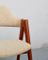 Mid-Century Compass Chair by Kai Kristiansen for Schou Andersen, Set of 4 8