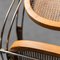 Rocking Chair Vintage en Acier Tubulaire et Jonc, 1970s 9