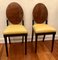 Art Déco Chairs with Bronze Elements, 1920s, Set of 2 1