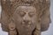 Khmer Artist, Head Sculpture, Sandstone, Mid 20th Century 7