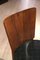 Set of Czech H214 Chairs in Walnut & Faux Leather by J. Halabala, 1930s 16