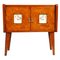 Art Deco Walnut & Elm Burl Sideboard by Gio Ponti for Meroni & Fossati, 1930s 1