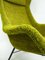 Sillón de orejas en verde y amarillo de Miroslav Navratil para Ton, años 60, Imagen 3
