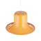 Mid-Century Pendant Lamp in Mustard Yellow by Joe Colombo for Stilnovo, Italy, 1970s 4