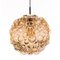 Large Vintage Bubble Pendant Lamp in Amber Glass by Helena Tynell for Limburg 5