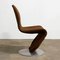1-2-3 Series Brown Fabric Dining Chair by Verner Panton, 1973 9