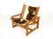 Cowhide Easy Chair by Scanform Medellin, 1970s 11