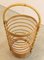 Vintage Paraplubak Basket in Rattan, Image 7