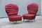 Mid-Century Italian Armchairs from ISA Bergamo, 1950s, Set of 2, Image 1